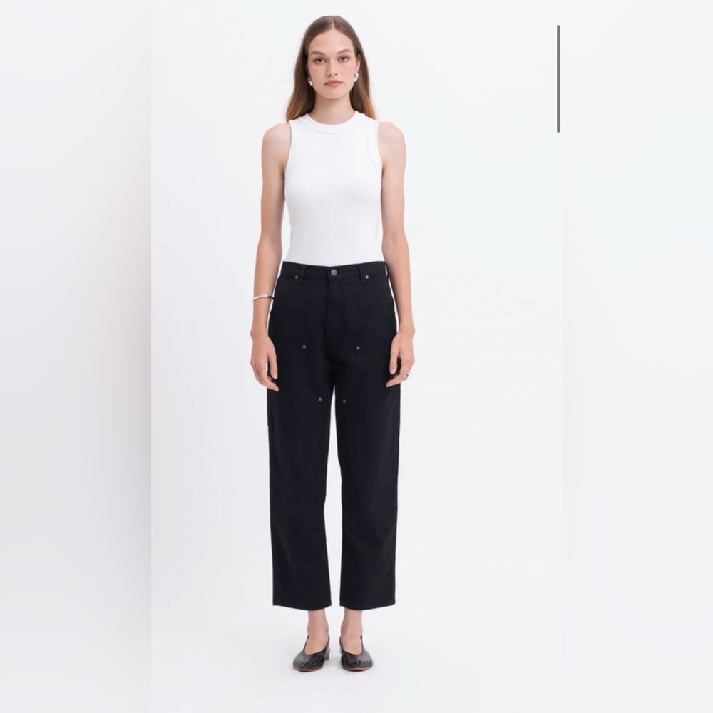 Black Cropped Pants